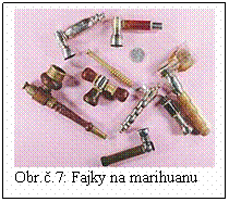 Blok textu:  
Obr..7: Fajky na marihuanu
